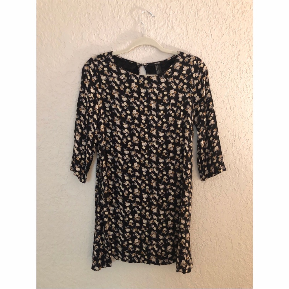 Black Floral Dress
